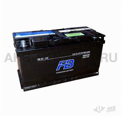Изображение товара Аккумулятор автомобильный Furakawa Battery Gold Smf Din 100 а/ч