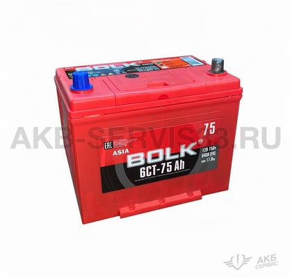 Изображение товара Аккумулятор автомобильный Bolk Asia 75 а/ч