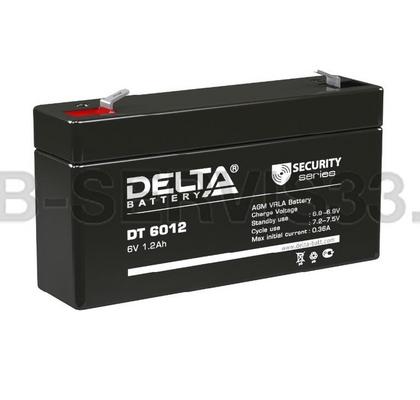 Изображение товара Аккумулятор Delta DT 6012 1.2 а/ч