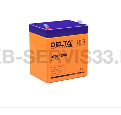 Изображение товара Аккумулятор Delta DTM 1205 5 а/ч