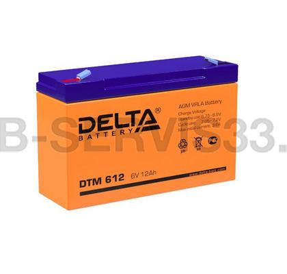 Изображение товара Аккумулятор Delta DTM 612 12 а/ч