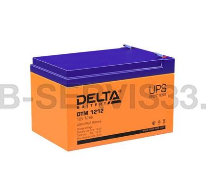 Изображение товара Аккумулятор мото Delta DTM 1212 12 а/ч