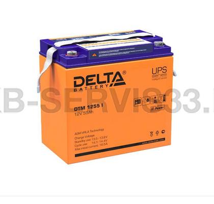 Изображение товара Аккумулятор Delta DTM 1255 I 55 а/ч