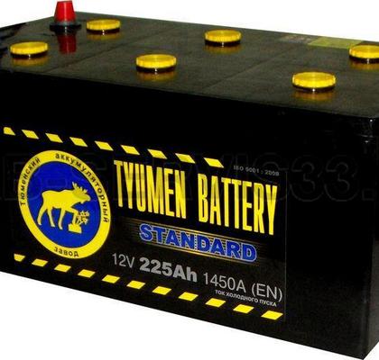 Изображение товара Аккумулятор автомобильный Tyumen Battery Standart 225 а/ч