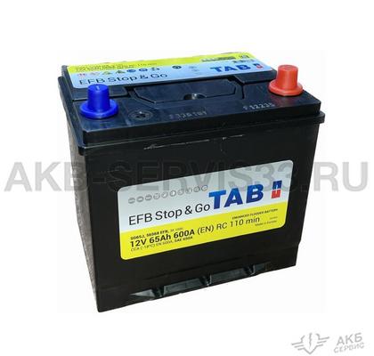 Изображение товара Аккумулятор автомобильный Tab Asia EFB Stop&Go 65 а/ч