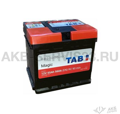 Изображение товара Аккумулятор автомобильный TAB Magic (кубик) 55 а/ч