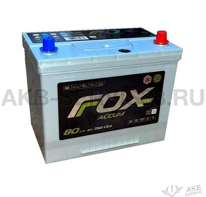 Изображение товара Аккумулятор автомобильный FOX Asia EFB 80 а/ч