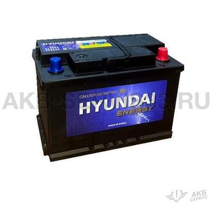 Изображение товара Аккумулятор автомобильный Hyundai Energy 75 AH
