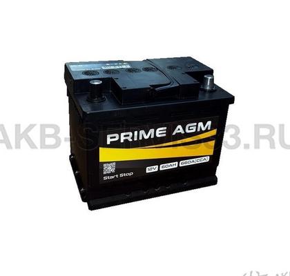 Изображение товара Аккумулятор автомобильный PRIME AGM 60 а/ч