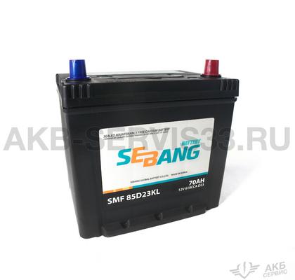 Изображение товара Аккумулятор автомобильный Sebang SMF 85D23KL 70 а/ч