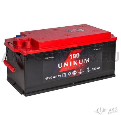 Изображение товара Аккумулятор автомобильный Unikum 190 а/ч