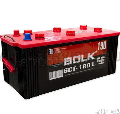Изображение товара Аккумулятор автомобильный Bolk Standart Ruro 190 а/ч