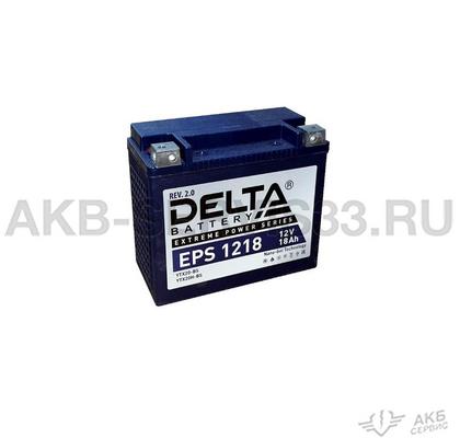 Изображение товара Аккумулятор мото Delta EPS 1218 18 а/ч