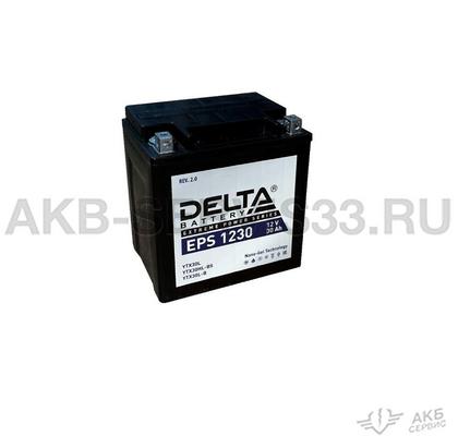 Изображение товара Аккумулятор мото Delta EPS 1230 30 а/ч