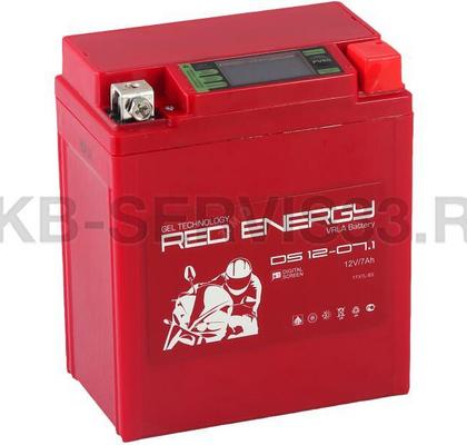 Изображение товара Аккумулятор для мото Red Energy DS 12-07.01 7 а/ч