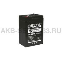 Изображение товара Аккумулятор Delta DT 4045 4В 4,5 а/ч