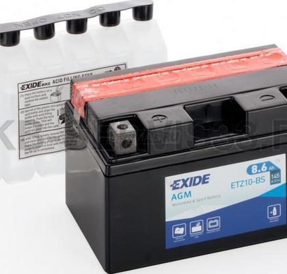 Изображение товара Аккумулятор для мото Exide ETZ10-BS 10 а/ч