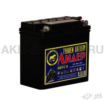 Изображение товара Аккумулятор мото Tyumen Battery Лидер 9 а/ч
