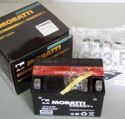 Изображение товара Аккумулятор для мото Moratti Energy Moto YTX8-BS 8 а/ч