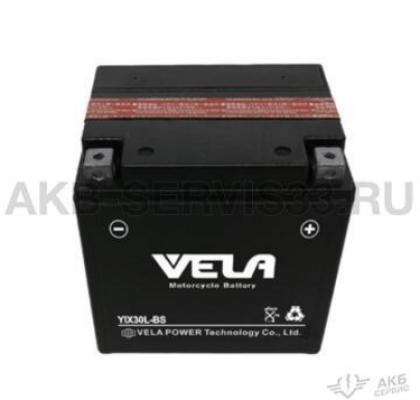 Изображение товара Аккумулятор мото Vela AGM YIX30-BS 30 а/ч