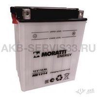 Изображение товара Аккумулятор мото Moratti Moto Energy MEH12N14А 12 а/ч