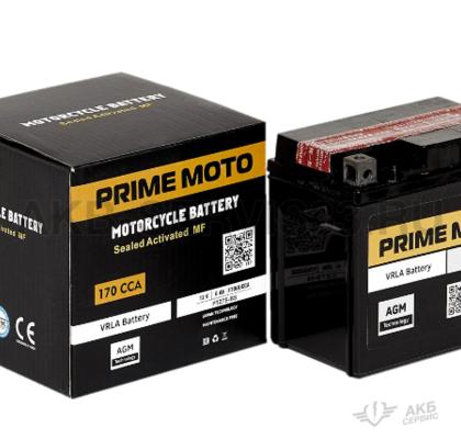 Изображение товара Аккумулятор мото Prime Moto YTX7S-BS 6 а/ч