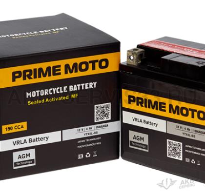 Изображение товара Аккумулятор мото Prime Moto YTX5L-BS 4 а/ч