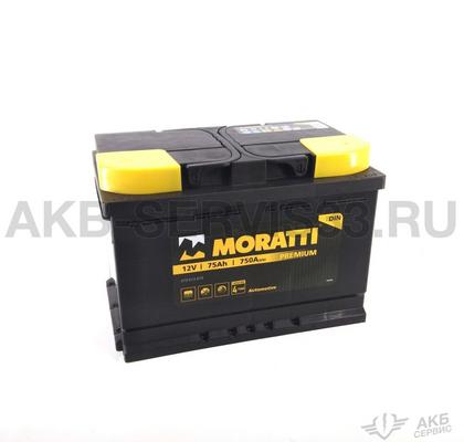Изображение товара Аккумулятор автомобильный Moratti Premium 75 а/ч