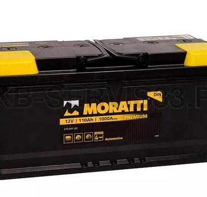 Изображение товара Аккумулятор автомобильный Moratti Premium 110 а/ч