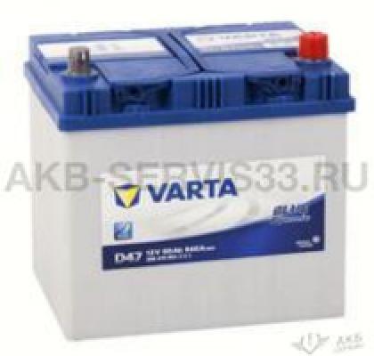 Изображение товара Аккумулятор автомобильный Varta Blue Asia 60 а/ч
