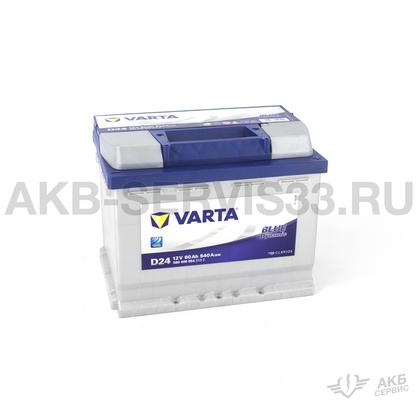 Изображение товара Аккумулятор автомобильный Varta Blue 60 а/ч