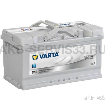 Изображение товара Аккумулятор автомобильный Varta Silver 85 а/ч
