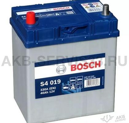 Изображение товара Аккумулятор автомобильный Bosch Asia S4 40 а/ч
