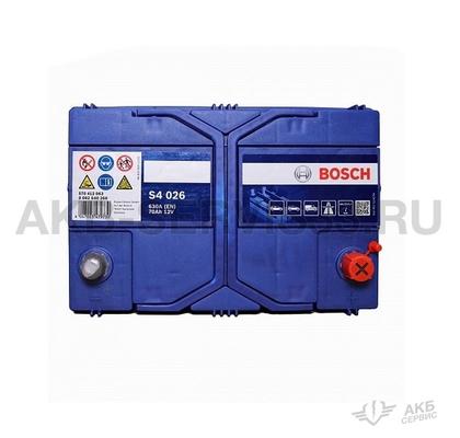 Изображение товара Аккумулятор автомобильный Bosch Asia S4 70 а/ч