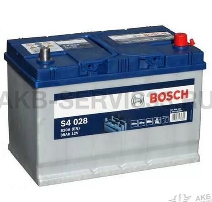 Изображение товара Аккумулятор автомобильный Bosch S4 Asia 95 а/ч