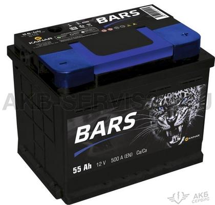Изображение товара Аккумулятор автомобильный Bars 55 а/ч
