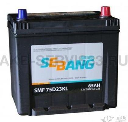 Изображение товара Аккумулятор автомобильный Sebang SMF 75D23KL 65 а/ч