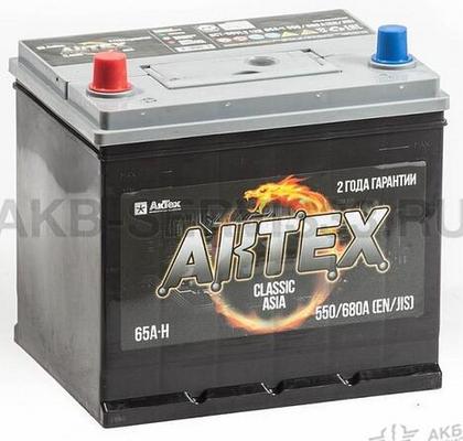 Изображение товара Аккумулятор автомобильный Aктех Standart Asia 75D23L 65 а/ч