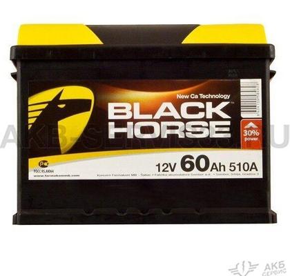 Изображение товара Аккумулятор автомобильный Black Horse 60 а/ч