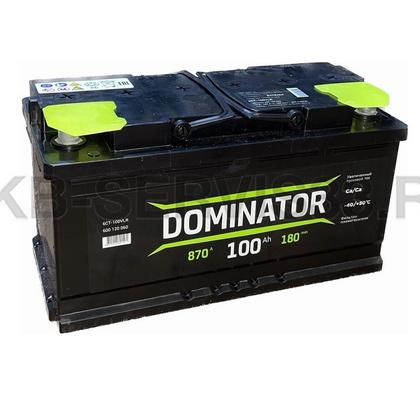 Изображение товара Аккумулятор автомобильный Dominator 100 а/ч