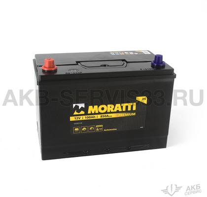 Изображение товара Аккумулятор автомобильный Moratti Premium Asia 100 а/ч
