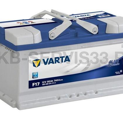 Изображение товара Аккумулятор автомобильный Varta E17 80 а/ч