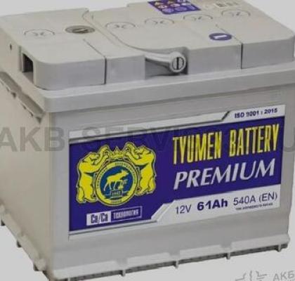 Изображение товара Аккумулятор автомобильный Tyumen Battery Premium 61 а/ч