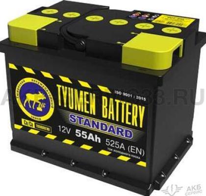 Изображение товара Аккумулятор автомобильный Tyumen Battery Standart 55 а/ч