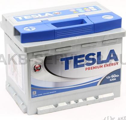 Изображение товара Аккумулятор автомобильный Tesla Premium Energy 60 а/ч