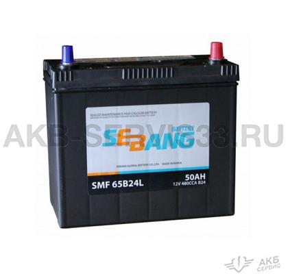 Изображение товара Аккумулятор автомобильный Sebang SMF 65B24L 50 а/ч