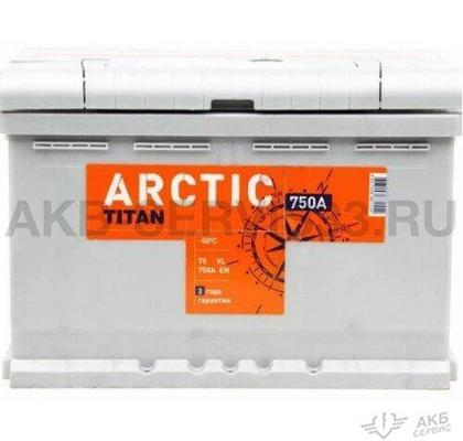 Изображение товара Аккумулятор автомобильный Titan Arctic 75 а/ч