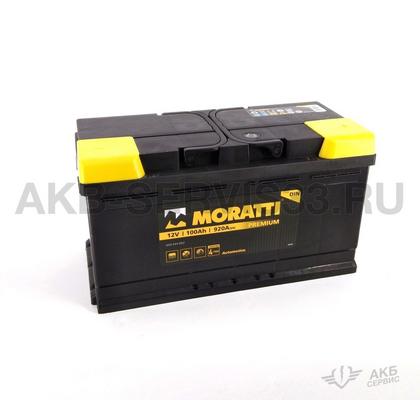 Изображение товара Аккумулятор автомобильный Moratti Premium 100 а/ч