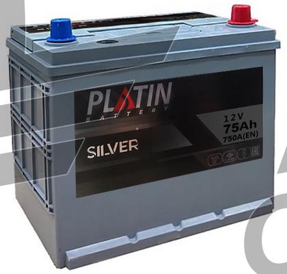 Изображение товара Аккумулятор автомобильный Platin Silver Asia 75 а/ч