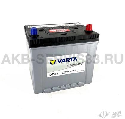 Изображение товара Аккумулятор автомобильный Varta Стандарт Asia 60 а/ч